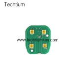315Mhz FCC:KOBUT1BT 3 button remote key for Cadillac